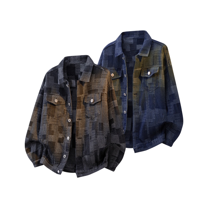 Veste en jean délavé pour homm - Mens Fashion Denim Jacket avis et prix