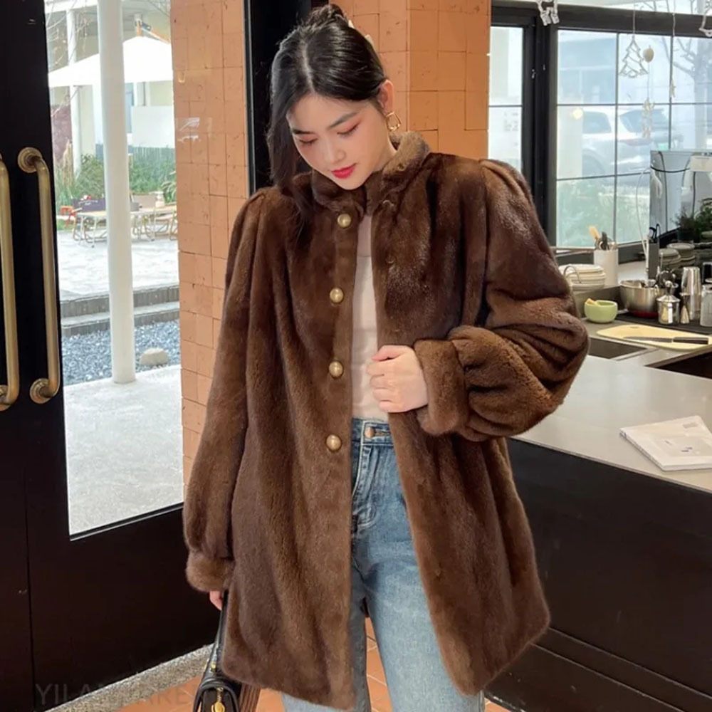 Manteau en Faux vison pour fem - Men'S Fashion X avis et prix