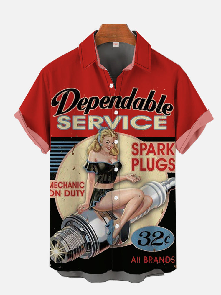Chemise de cowgirl imprimée ha - Mens Fashion In 1980S avis et prix