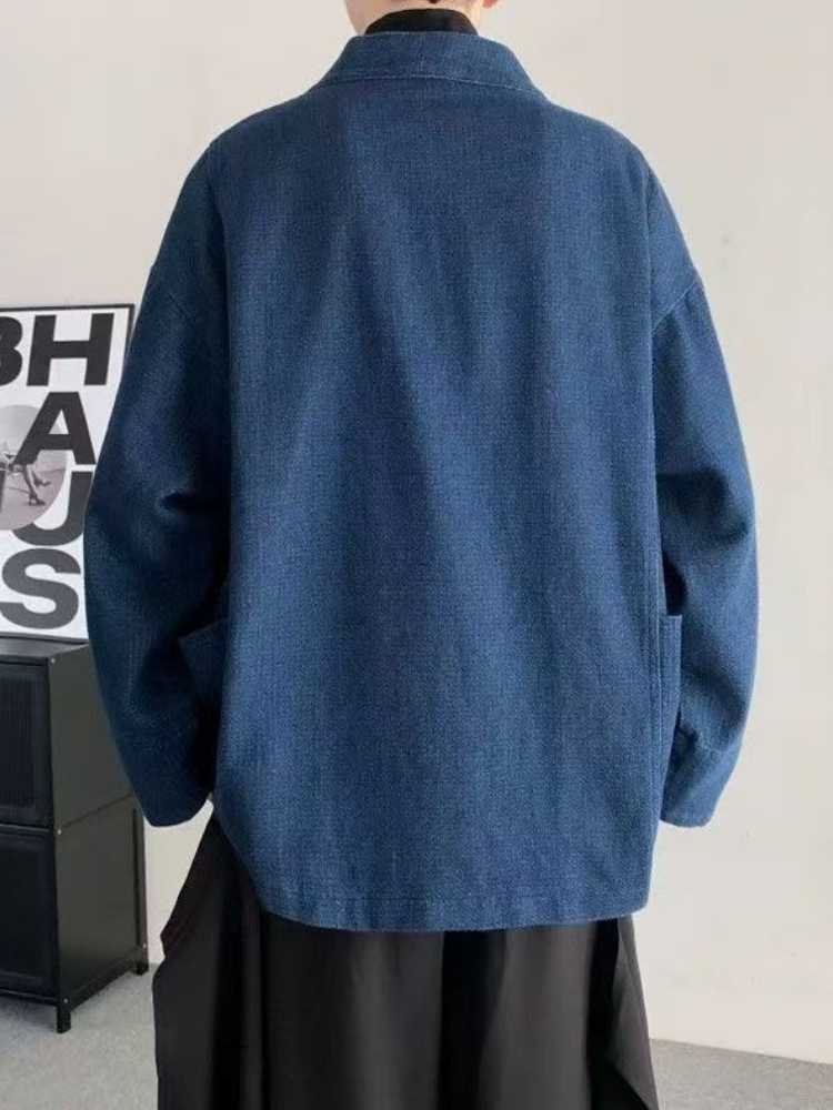 Manteau en jean Vintage de Sty - Mens Fashion Denim Jacket avis et prix