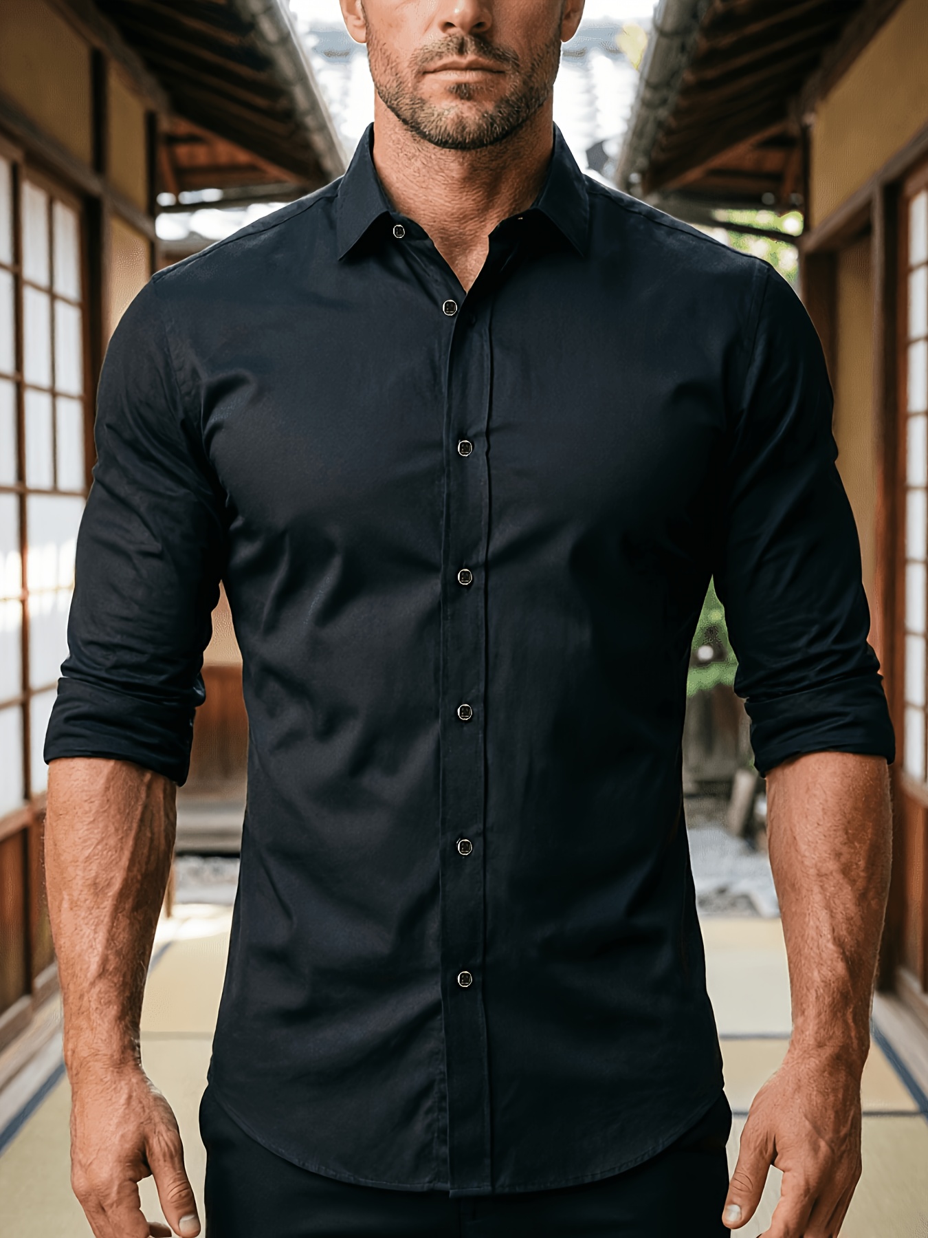 Chemise élégante à manches lon - Men'S Fashion Looks 2026 avis et prix