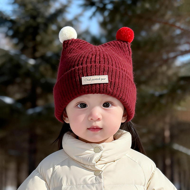 Bonnet tricoté pour bébé de 1  - Beanie Winter Hat avis et prix