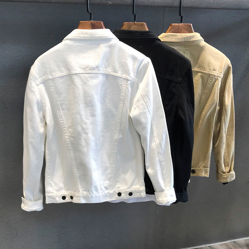 Printemps automne hommes veste - Mens Fashion Denim Jacket avis et prix