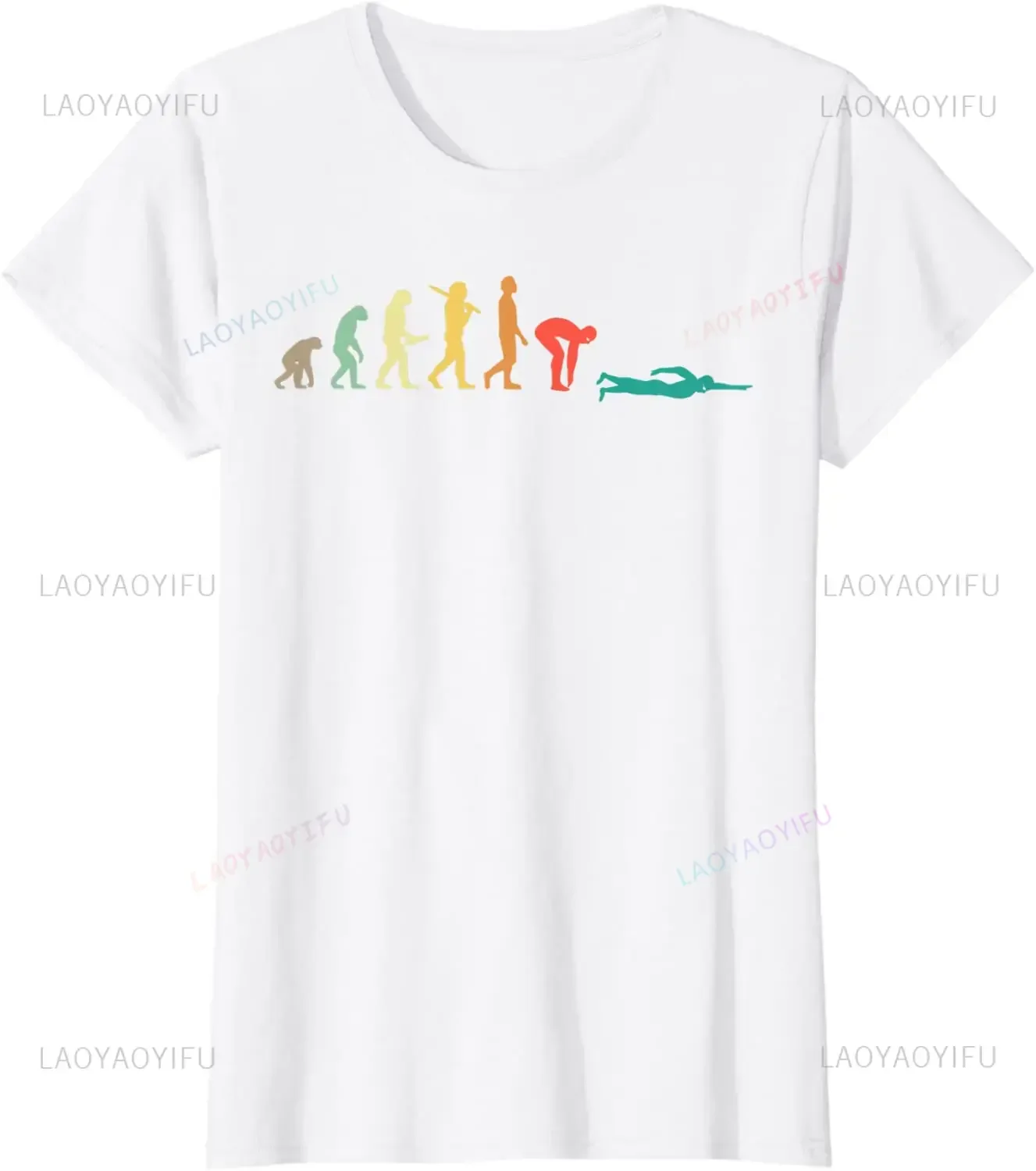 Rétro graphique natation évolu - Men'S Fashion Evolution avis et prix