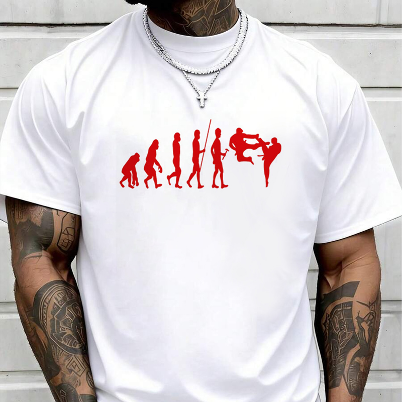 T-shirt imprimé Karate Evoluti - Men'S Fashion Evolution avis et prix