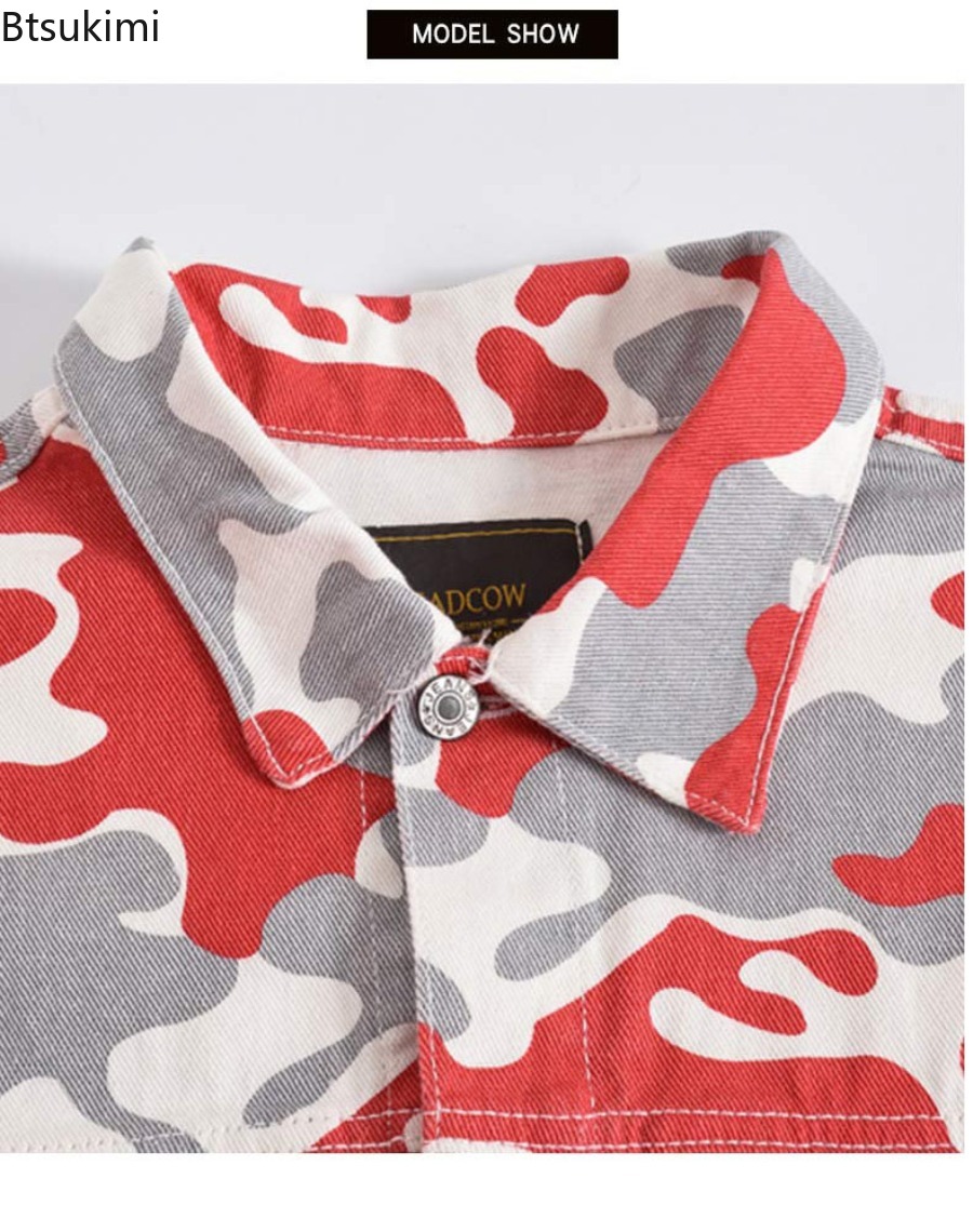 Printemps automne hommes mode  - Mens Fashion Denim Jacket avis et prix