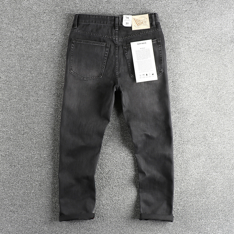 Pantalon en jean Slim pour hom - Men'S Fashion Grey Jeans avis et prix