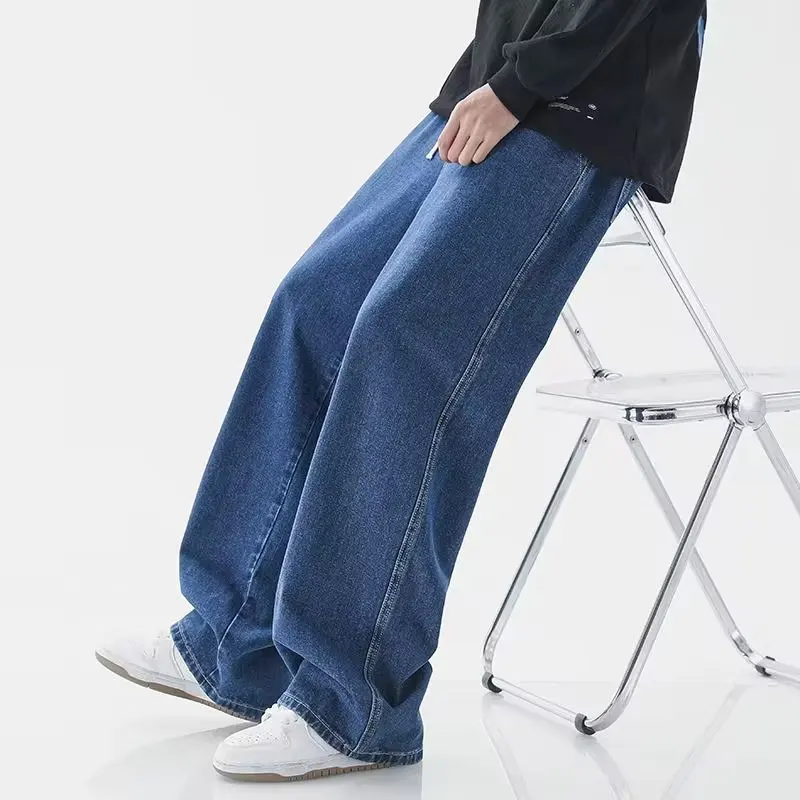 Style coréen Streetwear nouvel - Men'S Fashion Grey Jeans avis et prix
