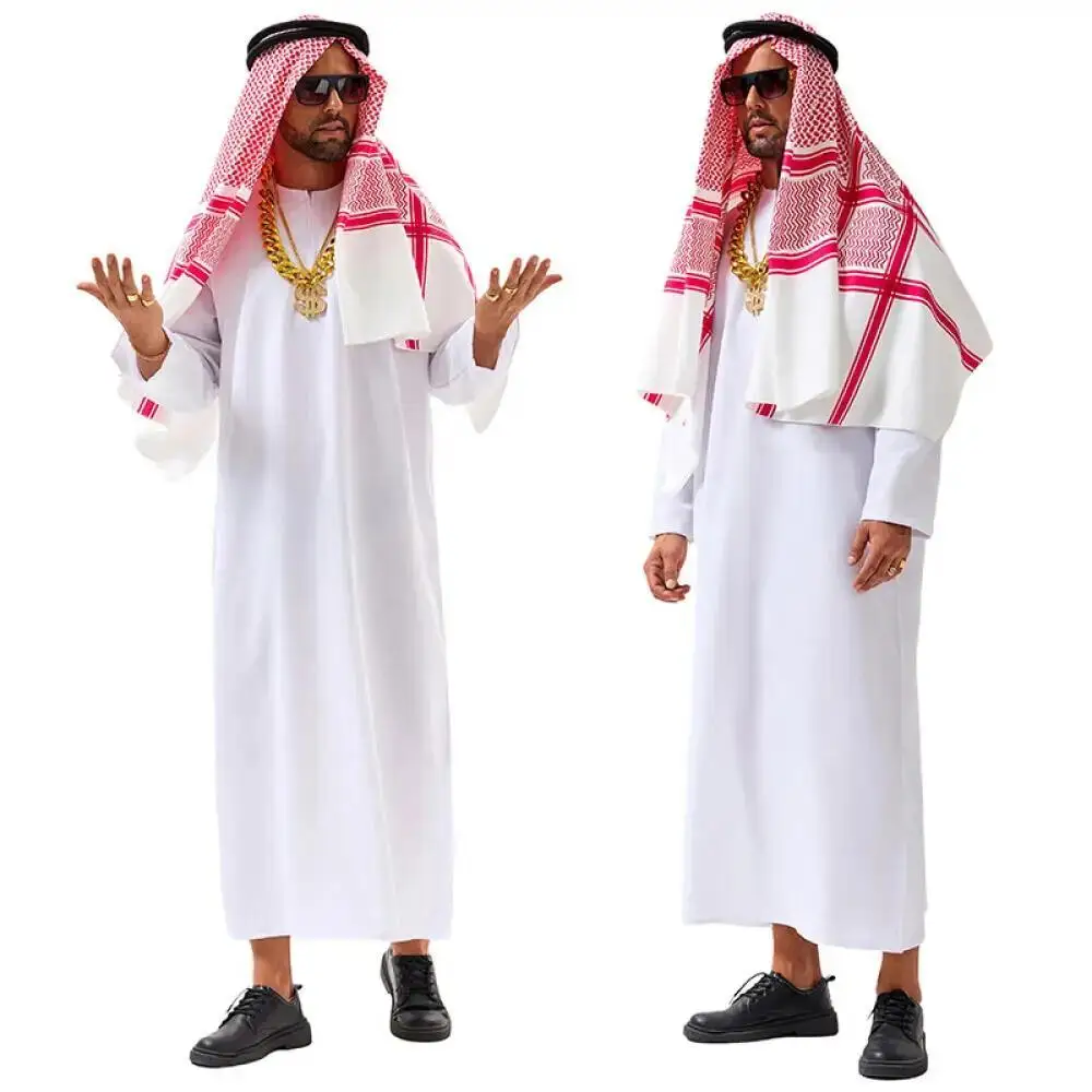 Costume arabe de Dubaï, costum - Mens Fashion Jumpsuit avis et prix