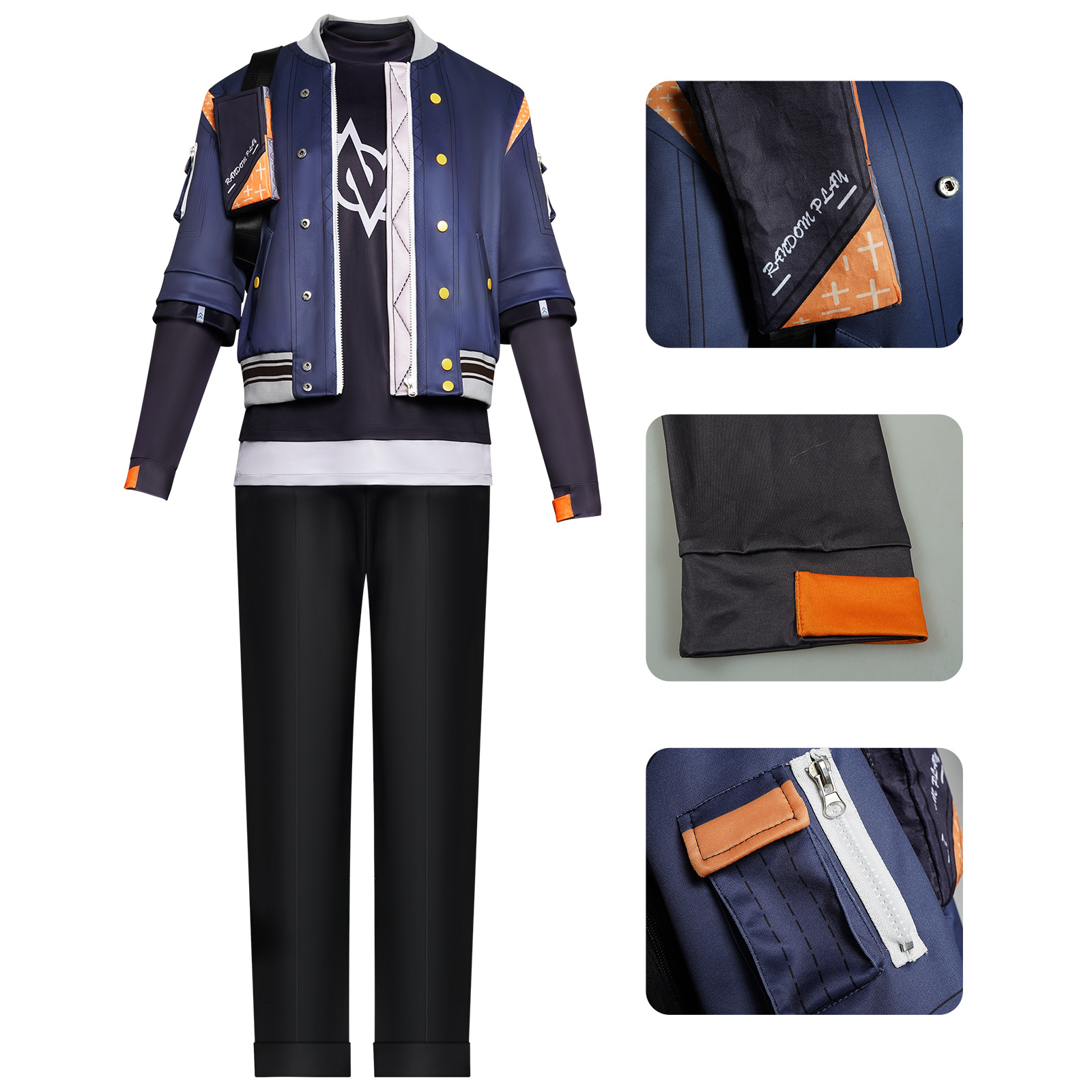 Costume de cosplay Wise Zenles - Crossbody Bag Men avis et prix