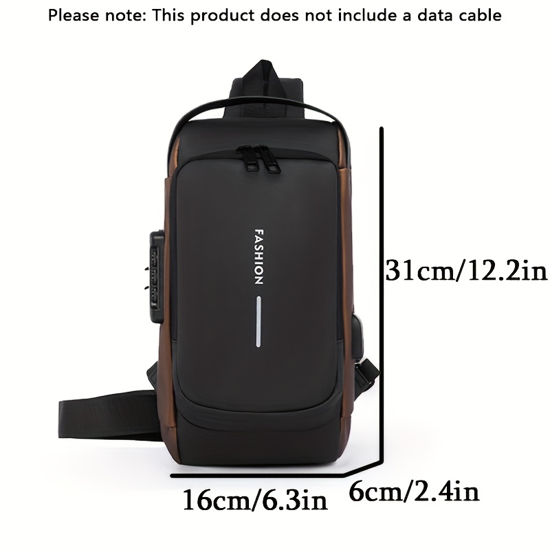 Sac à dos antivol étanche pour - Crossbody Bag Men avis et prix