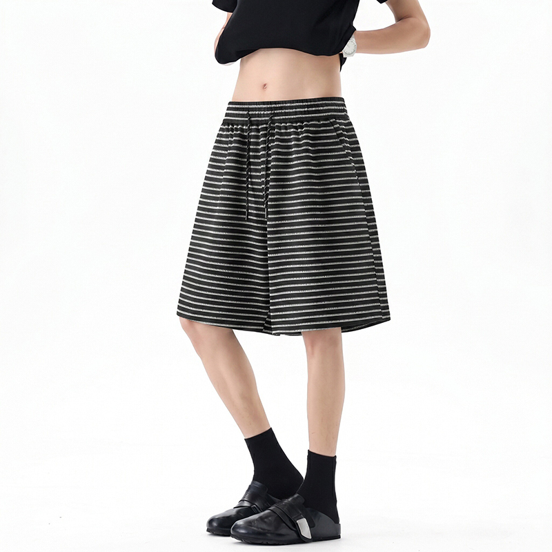 Shorts décontractés rayés noir - Men'S Fashion Looks 2026 avis et prix