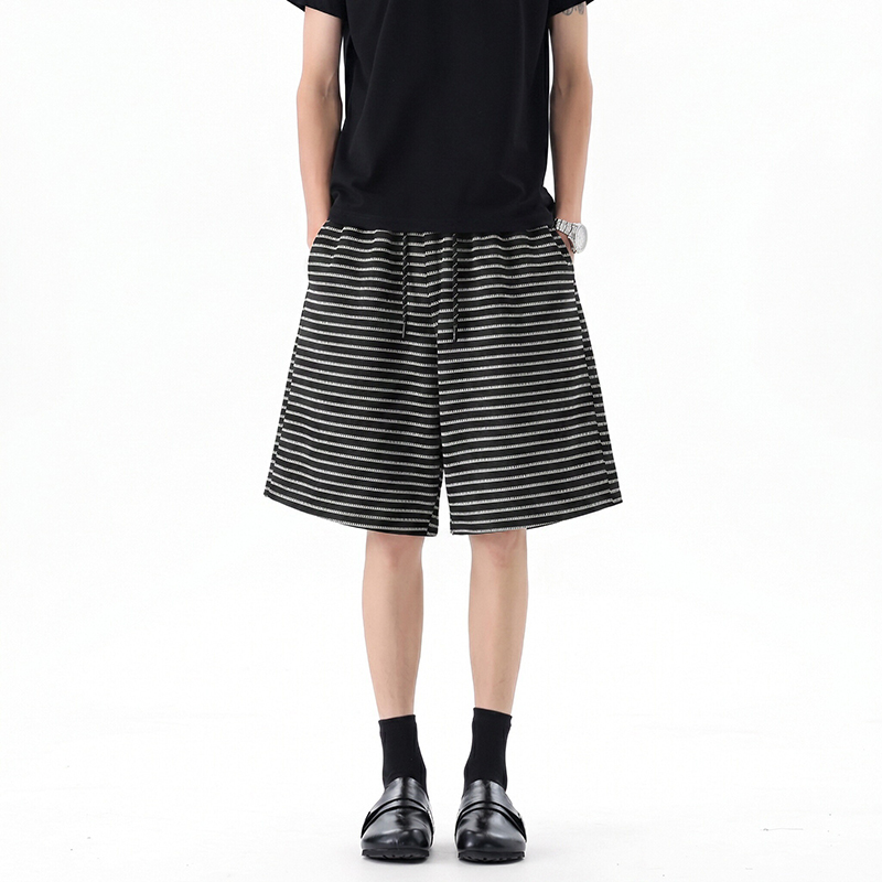 Shorts décontractés rayés noir - Men'S Fashion Looks 2026 avis et prix