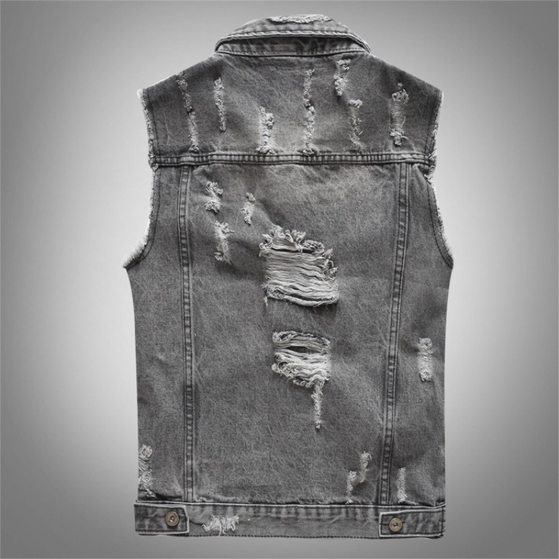 Nouvelle Collection Gilets en  - Men'S Fashion Grey Jeans avis et prix