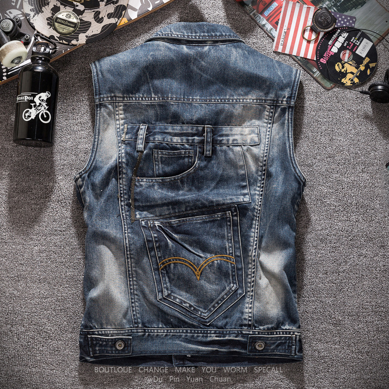 Nouvelle Collection Gilets en  - Men'S Fashion Grey Jeans avis et prix