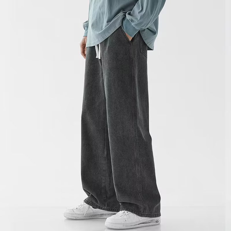 Jean Baggy pour hommes, mode c - Men'S Fashion Grey Jeans avis et prix